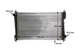 Radiator, engine cooling MAHLE CR1111000S