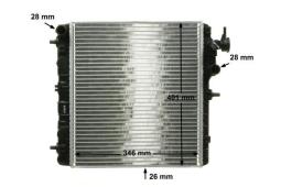 Radiator, engine cooling MAHLE CR1116000P