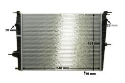 Radiator, engine cooling MAHLE CR1197000P