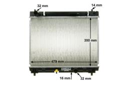 Radiator, engine cooling MAHLE CR1205000S