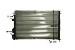 Radiator, engine cooling MAHLE CR1146000P