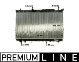 Radiator, engine cooling MAHLE CR1295000P