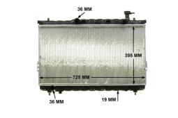 Radiator, engine cooling MAHLE CR1297000P