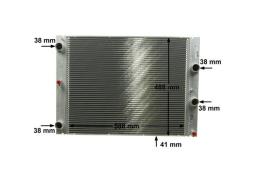 Radiator, engine cooling MAHLE CR1158000P