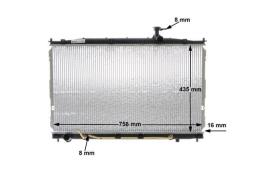 Radiator, engine cooling MAHLE CR1324000S