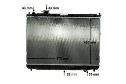 Radiator, engine cooling MAHLE CR1327000P