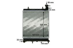 Radiator, engine cooling MAHLE CR1281000P