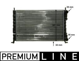 Radiator, engine cooling MAHLE CR130000P