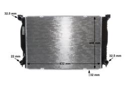 Radiator, engine cooling MAHLE CR1420000S