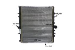 Radiator, engine cooling MAHLE CR1436000S