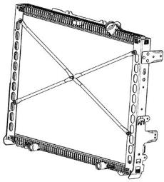 Radiator, engine cooling Mahle CR2097000P