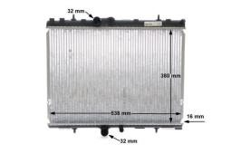 Radiator, engine cooling MAHLE CR1501000S