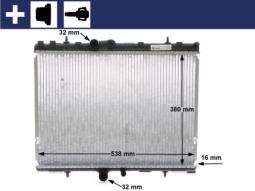 Radiator, engine cooling MAHLE CR1501000S