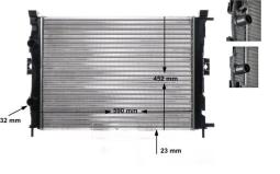 Radiator, engine cooling MAHLE CR1690000S