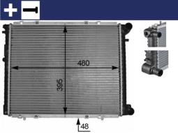 Radiator, engine cooling MAHLE CR152000S