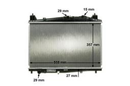 Radiator, engine cooling MAHLE CR1887000S