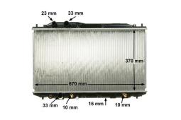 Radiator, engine cooling MAHLE CR1894000S