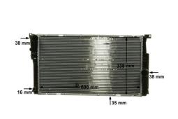 Radiator, engine cooling MAHLE CR1907000P