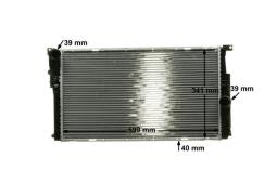 Radiator, engine cooling MAHLE CR1908000P