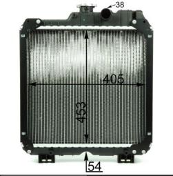 Radiator, engine cooling MAHLE CR1938000P