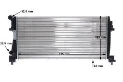 Radiator, engine cooling MAHLE CR2057000S