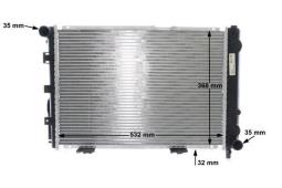 Radiator, engine cooling MAHLE CR236000S