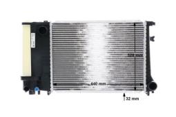 Radiator, engine cooling MAHLE CR264000S