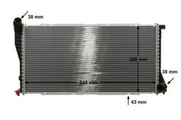 Radiator, engine cooling MAHLE CR288000P