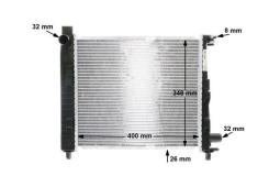 Radiator, engine cooling MAHLE CR325000S