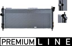 Radiator, engine cooling MAHLE CR355000P