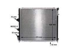 Radiator, engine cooling MAHLE CR401000S