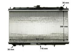 Radiator, engine cooling MAHLE CR545000S