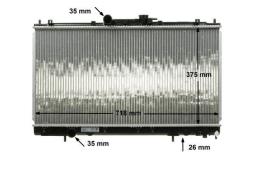 Radiator, engine cooling MAHLE CR546000S