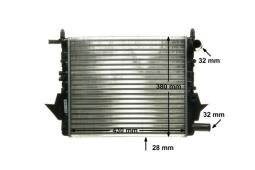 Radiator, engine cooling MAHLE CR564000P