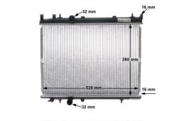 Radiator, engine cooling MAHLE CR850000S