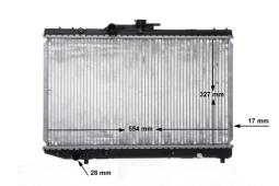 Radiator, engine cooling MAHLE CR768000S