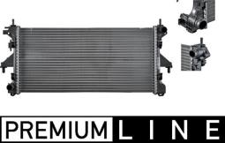 Radiator, engine cooling MAHLE CR880000P