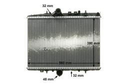 Radiator, engine cooling MAHLE CR883000P