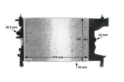 Radiator, engine cooling MAHLE CR945000S