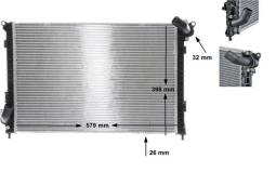 Radiator, engine cooling MAHLE CR984000S