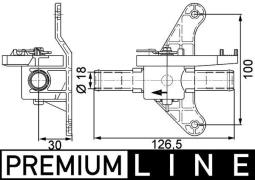 Coolant Control Valve MAHLE CV5000P