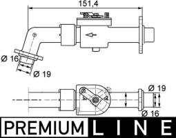 Coolant Control Valve MAHLE CV6000P