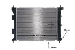 Radiator, engine cooling MAHLE CR1693000S