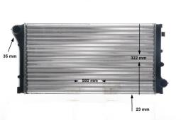 Radiator, engine cooling MAHLE CR1452000S