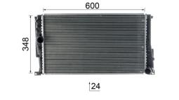 Radiator, engine cooling MAHLE CR824000P