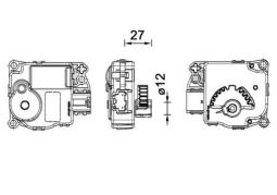 Actuator, blending flap MAHLE AA59000P