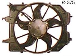 Fan, engine cooling MAHLE CFF374000S