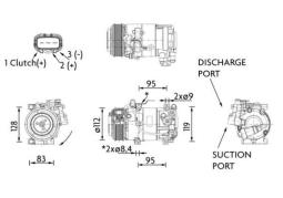 Compressor, air conditioning MAHLE ACP1460000P