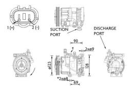 Compressor, air conditioning MAHLE ACP1465000P