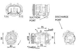 Compressor, air conditioning MAHLE ACP1466000P